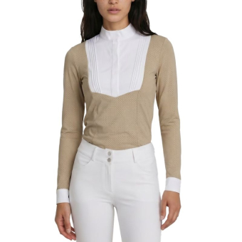Top konkursowy Heritage Air Long Sleeve Beżowy