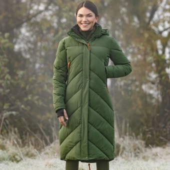 Płaszcz jeździecki Winter Zielony