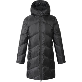 Płaszcz jeździecki Winter Dzieci/Junior Czarny