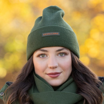 Czapka Knitted Zielona