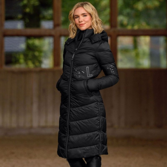 Płaszcz jeździecki Oslo Lightweight Czarny
