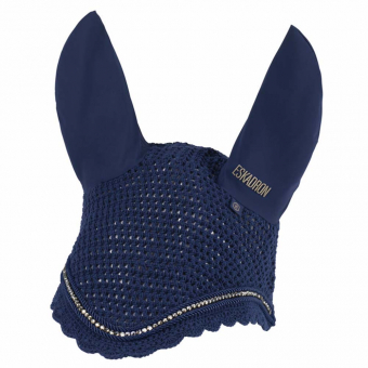 Nauszniki dla konia Crystal Heritage Blue