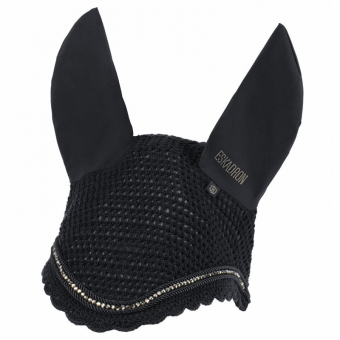 Nauszniki dla konia Kryształ Shetty Heritage Czarny