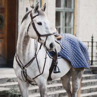 Derka treningowa Quilted 420D 200g Granatowy