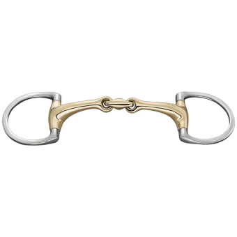 Wędzidło oliwkowe Dynamic RS Sensogan D-Ring Ø65mm