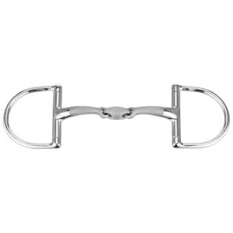 Podwójnie łamane D-Wędzidło Satinox Ø70mm