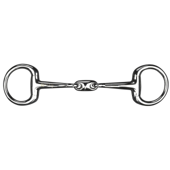 Trójczłonowe wędzidło jajowate z płytką