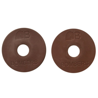 Gumki do wędzidła Racing Brązowe