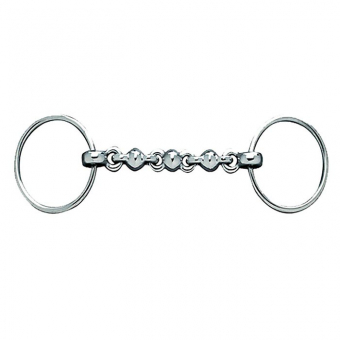 Wędzidło Waterford na luźnych pierścieniach