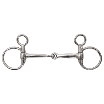 Pojedynczo łamane wędzidło Baucher