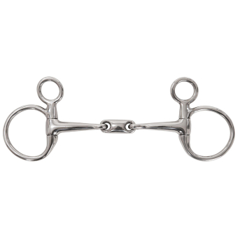 Pojedynczo łamane wędzidło Baucher