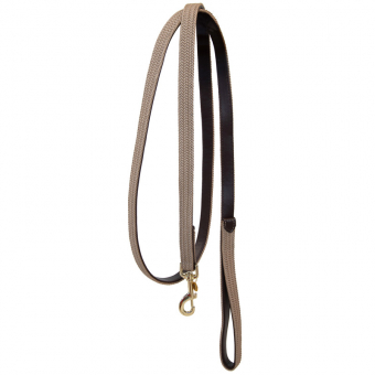 Strzemiona plecione z nylonu w kolorze beżowym