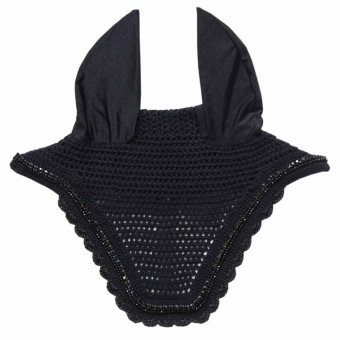 Nauszniki dla konia Wellington Stone & Pearl Black