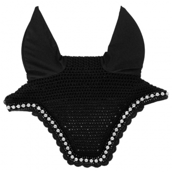 Nauszniki dla konia Wellington Big Stone & Pearl Black