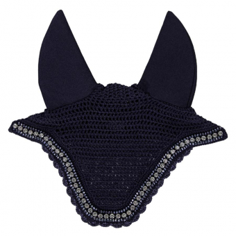 Nauszniki dla konia Wellington Big Stone & Pearl Soundless Dark Navy