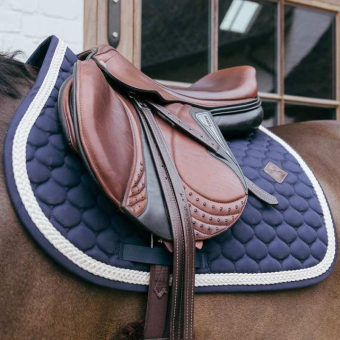 Czaprak Plaited Cord Granatowy