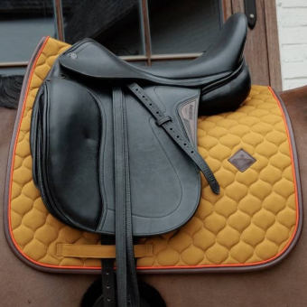 Czaprak ujeżdżeniowy Onion Quilt Leather Khaki