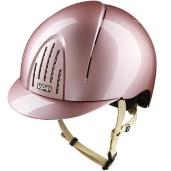 Kask Smart Nova Metal Polish Cream Strap Różowy