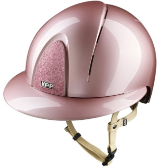 Kask Smart Nova Metal Polish Polo Star Cream Strap Róż/Róż