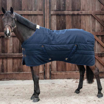Derka stajenna Classic 300g Granatowa