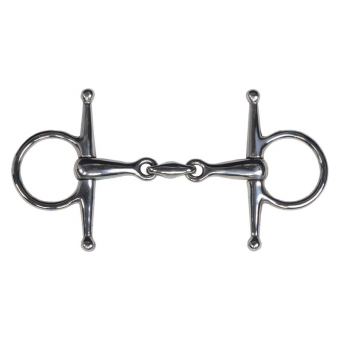 Wędzidło Full Cheek Podwójnie łamane HG