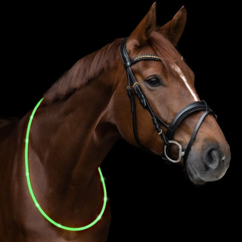 Odblask Neck Ring LED Light Zielony