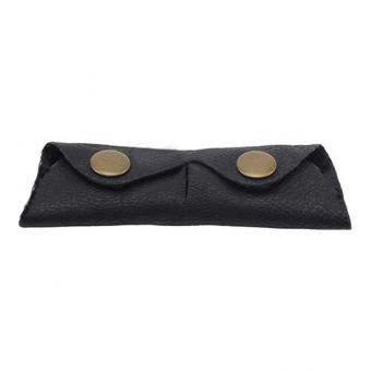 Skórzana osłona łańcucha HG Czarna