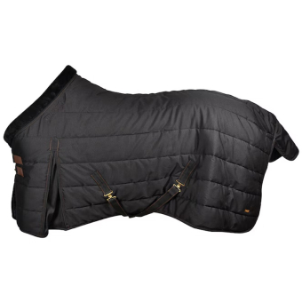 Derka Stajenna HS Sztuczna Skóra 200g Czarna