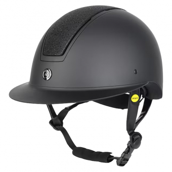 Kask jeździeckie HS MIPS Vision Matte Onyx Black
