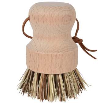 Okrągła szczotka do kopyt Brązowy