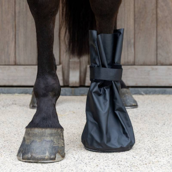 Buty ochronne Medical & Ice 2-pack Czarne