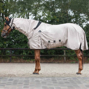 Derka na egzem Hoodie UV-Protection Beżowy