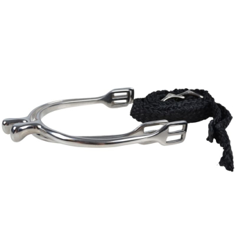 Ostrogi HS Stainless Steel Rounded 20mm Srebrne