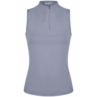 Top Tank Half Zip Classic Sports Fioletowy