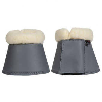 Kaloszki z Fleecebą Komfort Szary