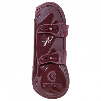 Ochraniacze skokowe przód Bamboo Elastic Bordeaux