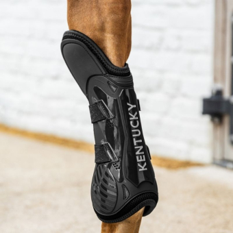 Ochraniacze Bamboo Shield Elastic Knee Protection Czarne