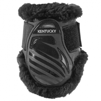 Ochraniacze skokowe tył Young Vegan Sheepskin Czarne