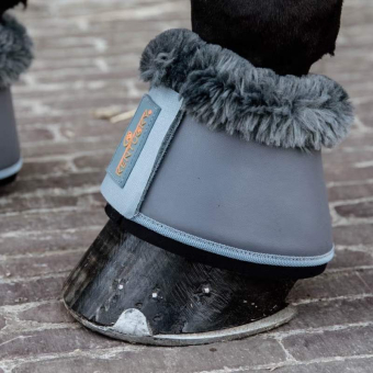 Kaloszki Sheepskin Leather Szare