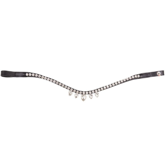 Naczółek X-Line Diadem Czarny/Biały