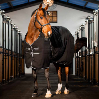 Derka stajenne Rambo 1000D 100g Czarny/Szary