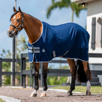 Derka stajenna Amigo 0g Granatowy/Szary/Srebrny