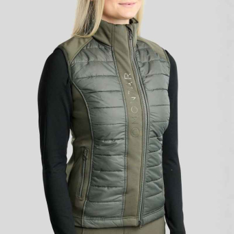 Kamizelka hybrydowa Emma Softshell Forest Green