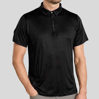 Koszulka Polo męska Clubwear Czarna