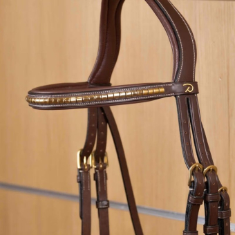 Naczółek Brass Clincher Dyon Collection Brązowy