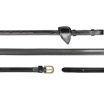 Smycz gumowa 13mm DC Czarna