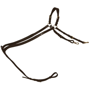 Napierśnik Plaited Dyon Collection Brązowy