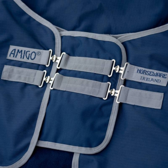 Poszerzacz derki Amigo Ripstop Straight Front 900D Granatowo/Szary
