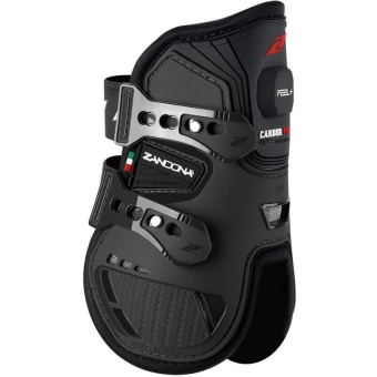 Ochraniacze skokowe tył Carbon Pro Feel+ Czarne
