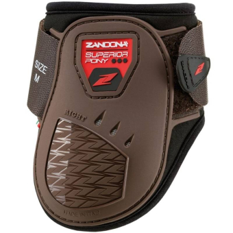 Ochraniacze skokowe tył Superior Air Pony Brązowe